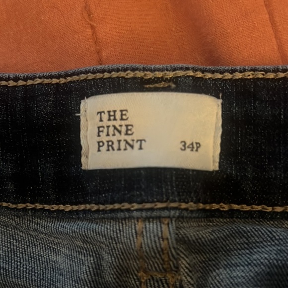 Fine Print Jeans - Picture 3 of 4